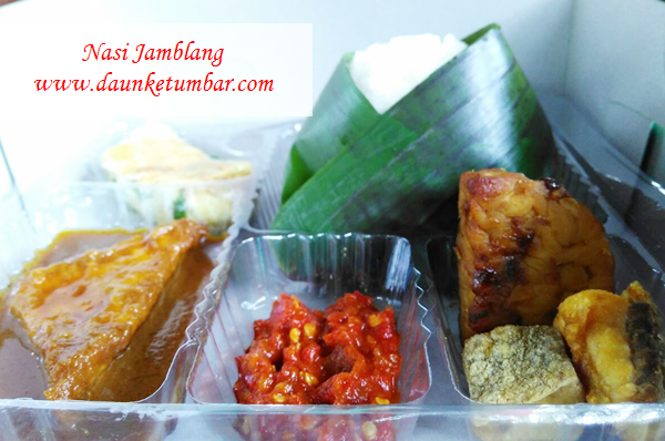 Nikmatnya Sega Jamblang khas Daun Ketumbar catering Jakarta Pusat