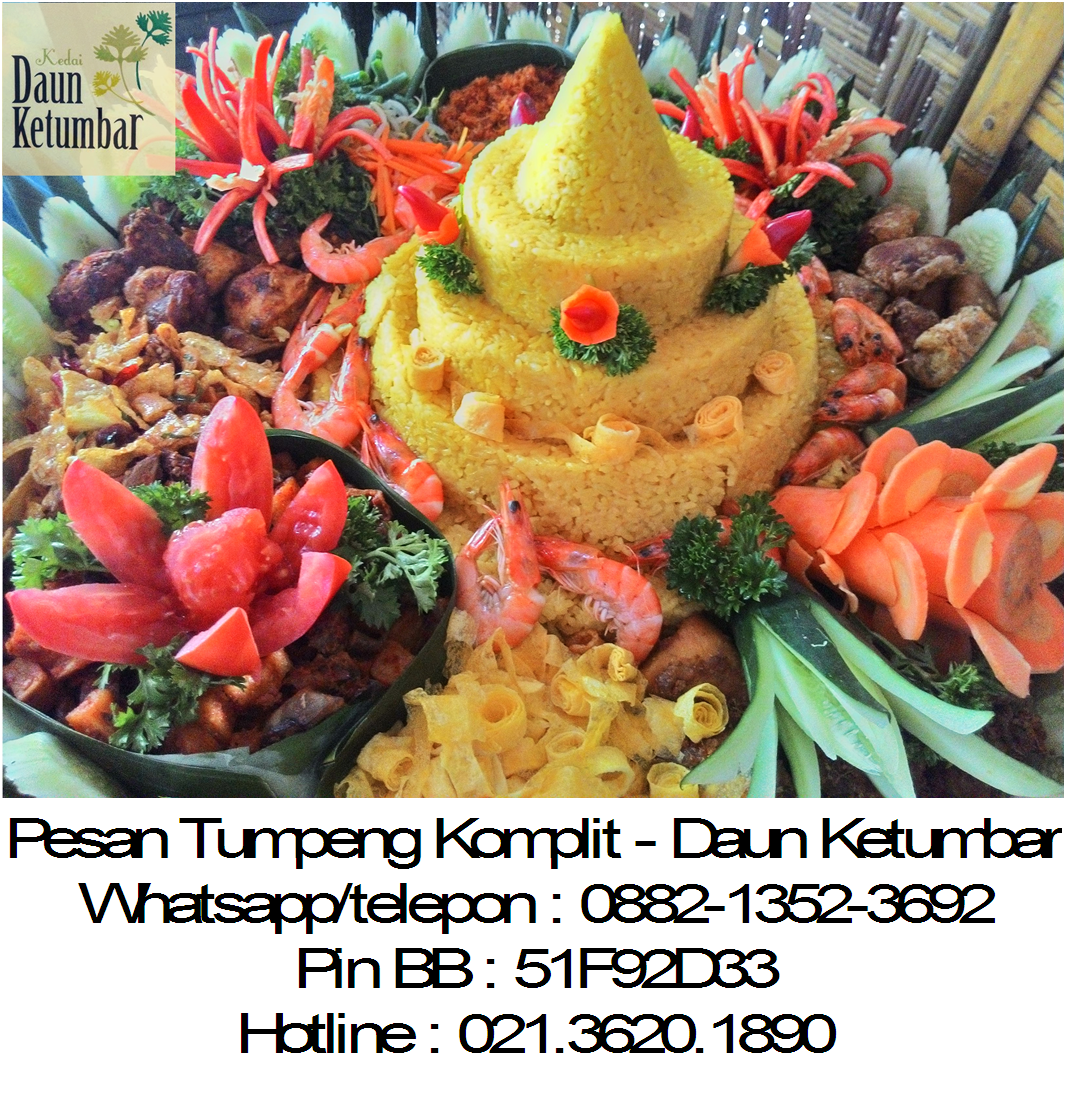 Nasi tumpeng untuk syukuran Jakarta
