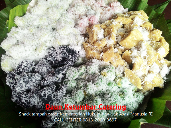 Jajanan pasar tradisional Jakarta Pusat