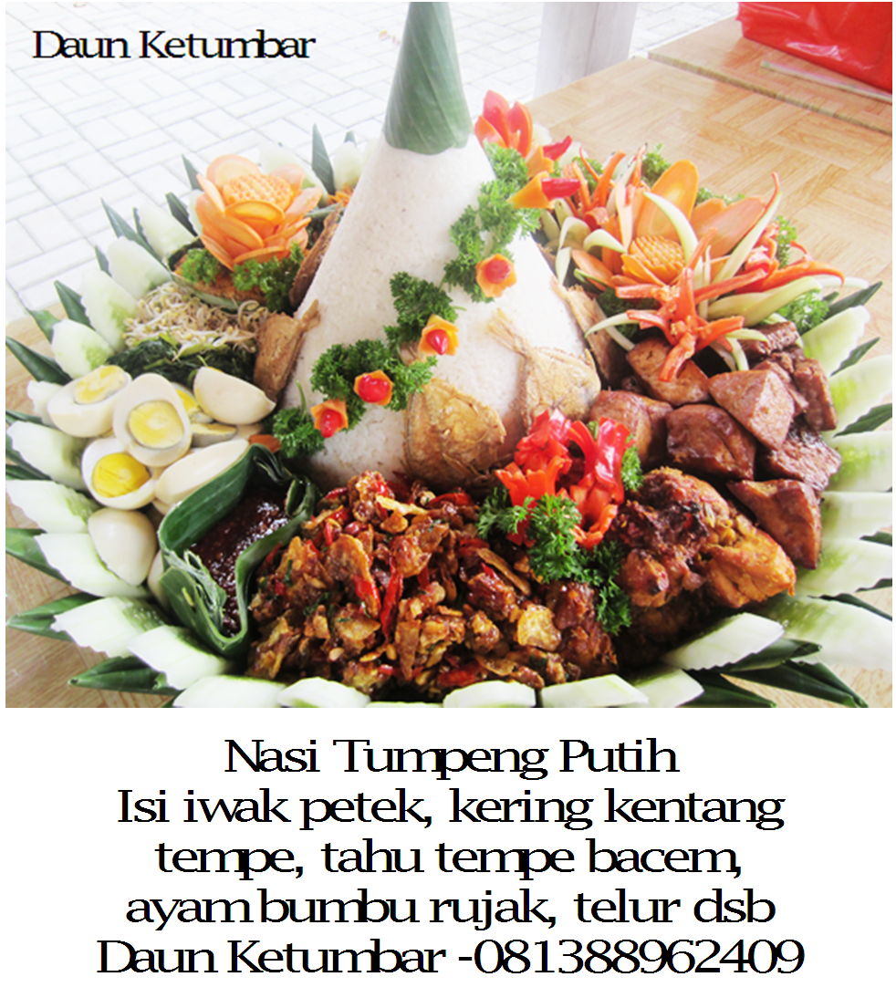 Nasi tumpeng di Jakarta
