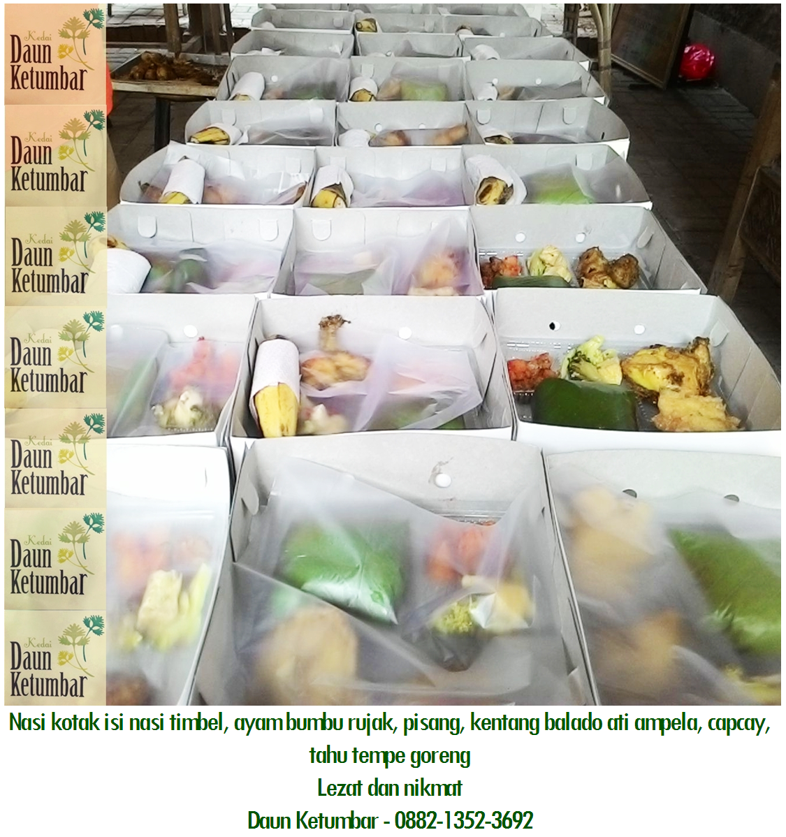 Nasi box murah dan sehat