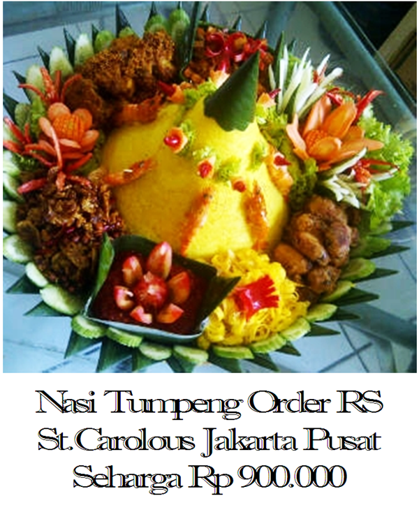 Nasi tumpeng enak dan murah di Jakarta Pusat