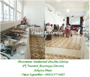 Menu prasmanan Jakarta Pusat