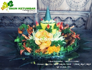 Nasi kuning tumpeng akad nikah Jakarta Barat